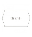 ETIQ.PRECIOS APLI PERM.ONDA 26x16 BLANCO