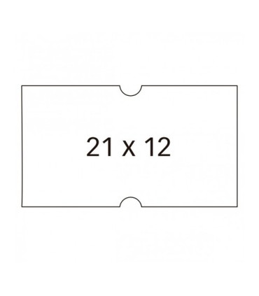 ETIQ.PRECIOS APLI PERM. 21x12 BLANCO P/6