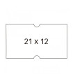 ETIQ.PRECIOS APLI PERM. 21x12 BLANCO P/6