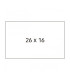 ETIQ.PRECIOS APLI PERM.26x16 BLANCO