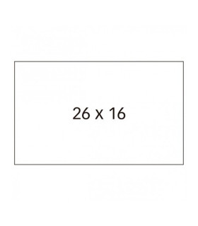ETIQ.PRECIOS APLI PERM.26x16 BLANCO