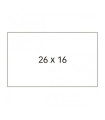 ETIQ.PRECIOS APLI PERM.26x16 BLANCO