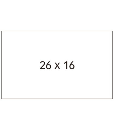 ETIQ.PRECIOS APLI REM.26x16 BLANCO