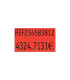 ETIQ.PRECIOS PRYSE 26x16 NARANJA