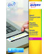 ETIQ.IMP.AVERY L6145 20h A4 SEGUR.45,7x2