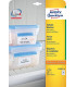 ETIQ.IMP.AVERY L7970 25h CONGEL.63,5x33,