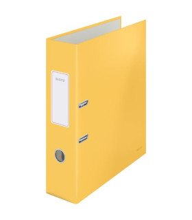 ARCHIVADOR LEITZ COSY A4 180º 80mm AMARI