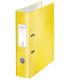 ARCHIVADOR LEITZ WOW A4 180º 80mm AMARIL