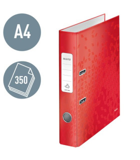 ARCHIVADOR LEITZ WOW A4 180º 50mm ROJO