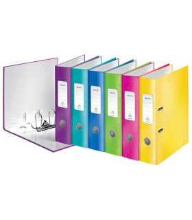 ARCHIVADOR LEITZ WOW A4 180º 80mm SURTID