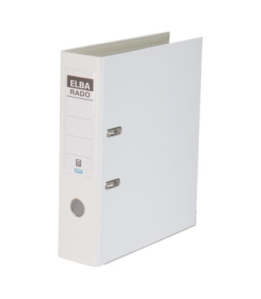 ARCHIVADOR ELBA PVC RADO PLAST A4 80 BL.