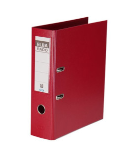 ARCHIVADOR ELBA PVC RADO PLAST A4 80 RJ.