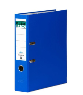 ARCHIVADOR ELBA PVC RADO CHIC A4 80 AZUL
