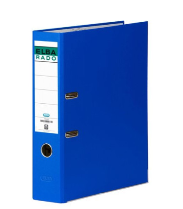 ARCHIVADOR ELBA PVC RADO CHIC A4 80 AZUL