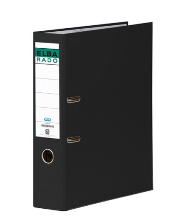 ARCHIVADOR ELBA PVC RADO CHIC A4 80 NEGR