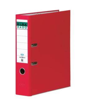 ARCHIVADOR ELBA PVC RADO CHIC A4 80 ROJO