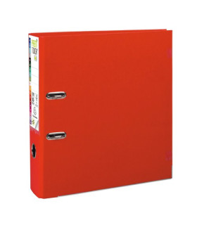 ARCHIVADOR EXAC. FR.PP A4 80 ROJO