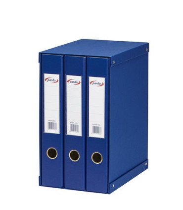 MODULO ARCHIVAD.PARDO FOR.PVC 3 Fº AZUL
