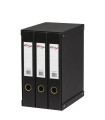 MODULO ARCHIVAD.PARDO FOR.PVC 3 Fº NEGRO
